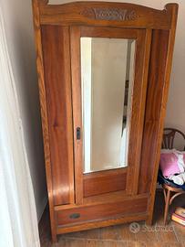 armadio in legno