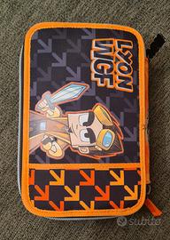 Lyon Gamer, astuccio scuola 3 Zip – 22/23