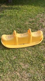 Dondolo Cavalcabile a 3 Posti con Maniglie