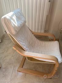 Sedia ikea bambini poang