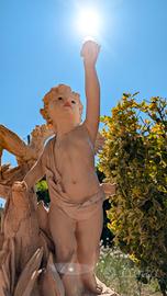 Scultura a forma di angelo, arredo da bellezza