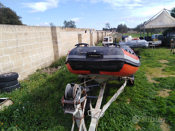 Solo gommone e motore 25cv senza carrello