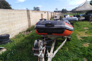 Solo gommone e motore 25cv senza carrello