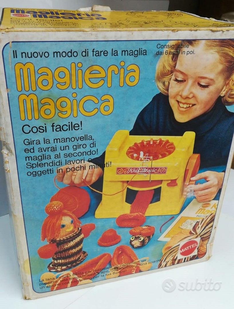 Maglieria Magica Mattel vintage anni 70 in box - Collezionismo In vendita a  Monza e della Brianza