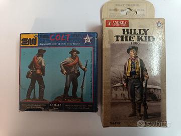 soldatini 54mm western 