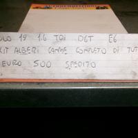 Kit alberi a camme volkswagen polo 1.6tdi tipo dgc