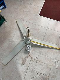 ventilatore a muro con tre pale ORIEME