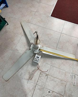 ventilatore a muro con tre pale ORIEME