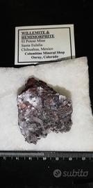 Minerale da collezione: Willemite e Emimorfite