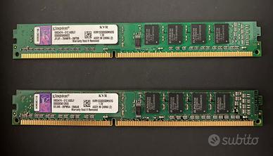 2 Memorie RAM per Pc Kingstone