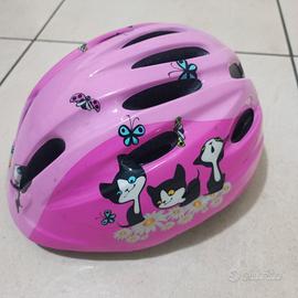 casco bici bambina M (52-56 cm)