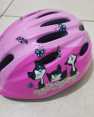 casco bici bambina M (52-56 cm)