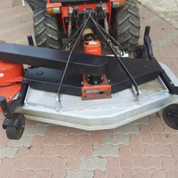 Piatto rasaerba a turbina con cesto di raccolta