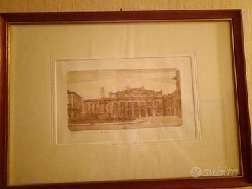 Quadro scala di Milano