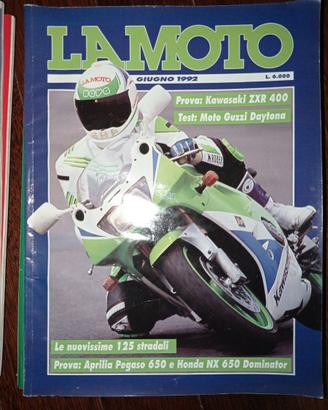 rivista LA MOTO numero 6 anno 1992