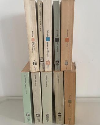 Biblioteca Universale Rizzoli 10 volumi BUR