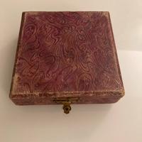 1940s Vintage Velluto Bracciali  gioielli scatola