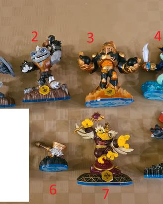 wii personaggi skylanders-giochi- portali