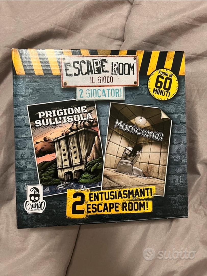 Escape Room 2 Giocatori: Prigione sull'Isola/Manicomio, Giochi per 2  giocatori, Cranio Creations