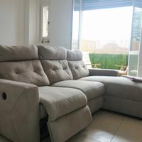 Divano angolare con penisola