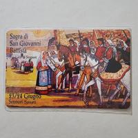 Scheda telefonica  "Sagra San Giovanni Battista"