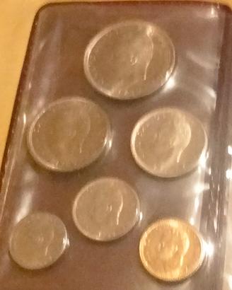 set 6 monete pesetas mondiali 1982 Spagna FDC 