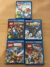 Giochi Ps Vita LEGO. Versione ITA sigillati