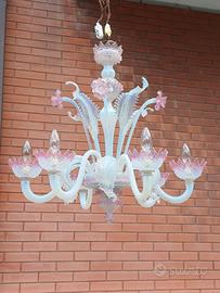 Lampadario di murano