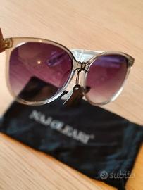 Occhiali da sole Naj Oleari con lenti lilla