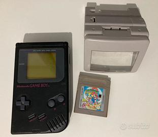 Game boy classic + lente + super mario land 2