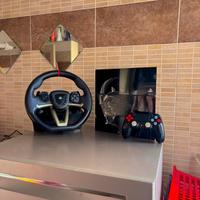 PS4 1TB Star Wars + 2 Joystick + Sterzo + 6 Giochi