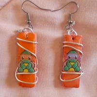 orecchini tartarughe ninja 