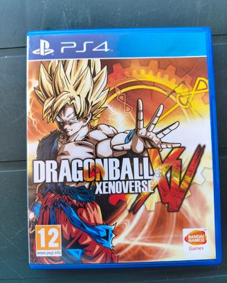gioco ps4 Dragonball xenoverse con poster