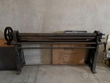 Piegatrici d'epoca lattoneria