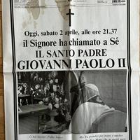 Osservatore romano papa giovanni paolo ii