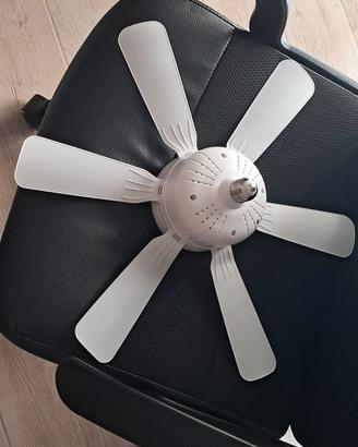 ventilatore a soffitto a led