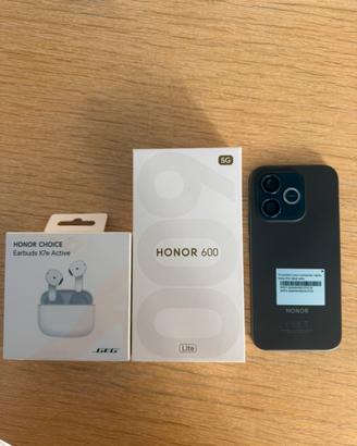 Bundle honor 600 lite 5G + x7e Active