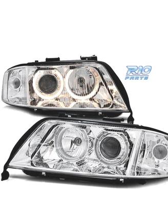 FARI XENON AUDI A6 4B 01-04 FONDO CROMATO