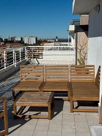 Set completo relax giardino / terrazza