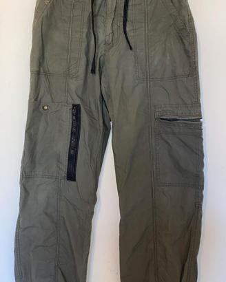 Pantaloni cargo Brave Soul verdi taglia S