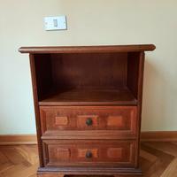 Comodini in legno noce