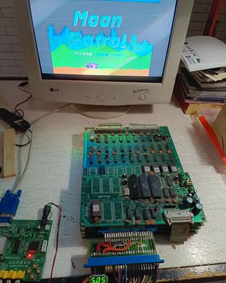 Gioco jamma Moon patrol  arcade