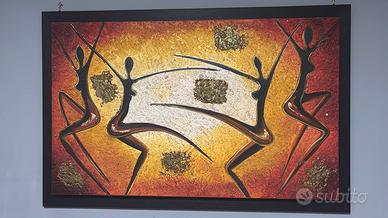quadro dipinto a mano 