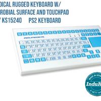 Tastiera con touchpad lavabile antibatterica