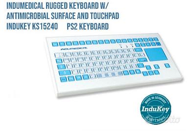 Tastiera con touchpad lavabile antibatterica