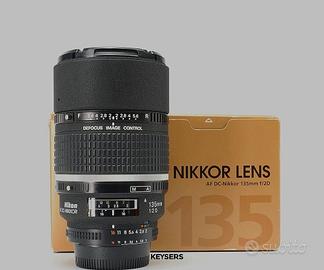 obbiettivo nikon 135 mm f/2d AFDC-NIkkor