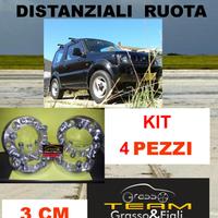 Kit 4 Distanziali Ruota For Suzuki Jimny FJ Tutti