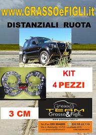 Kit 4 Distanziali Ruota For Suzuki Jimny FJ Tutti