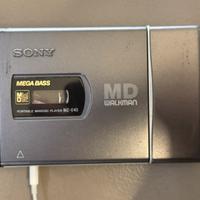 Sony Walkman MiniDisc Player MZ-E40 funzionante