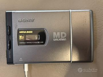 Sony Walkman MiniDisc Player MZ-E40 funzionante